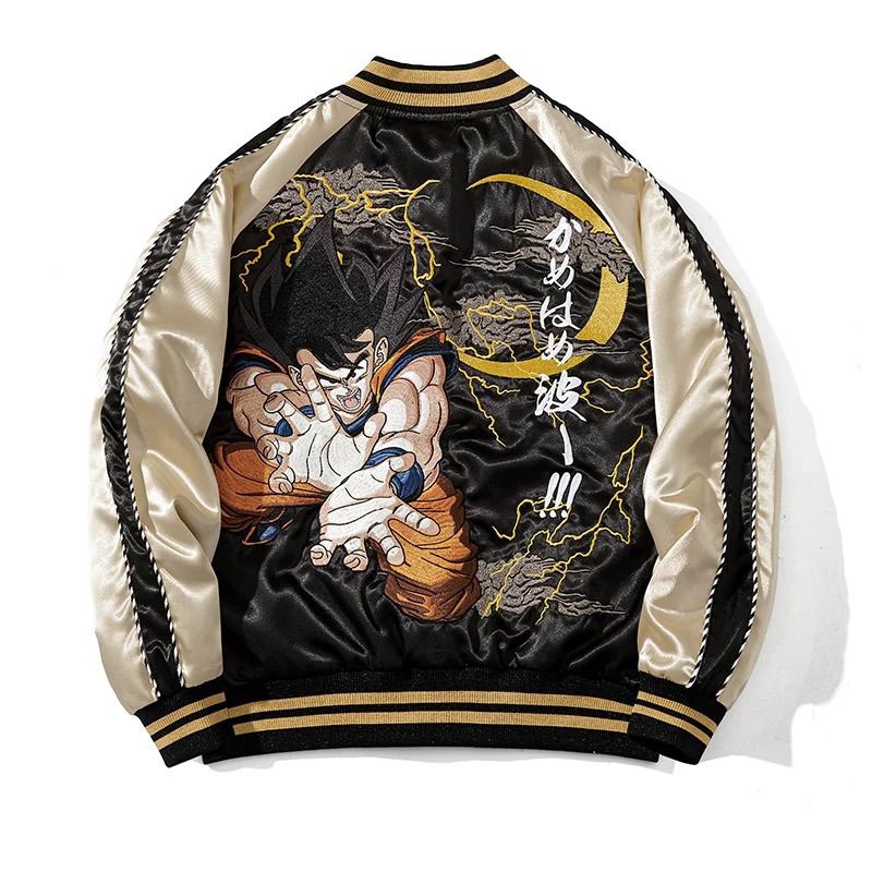 Order Áo khoác bomber sukajan jacket thêu SONGOKU