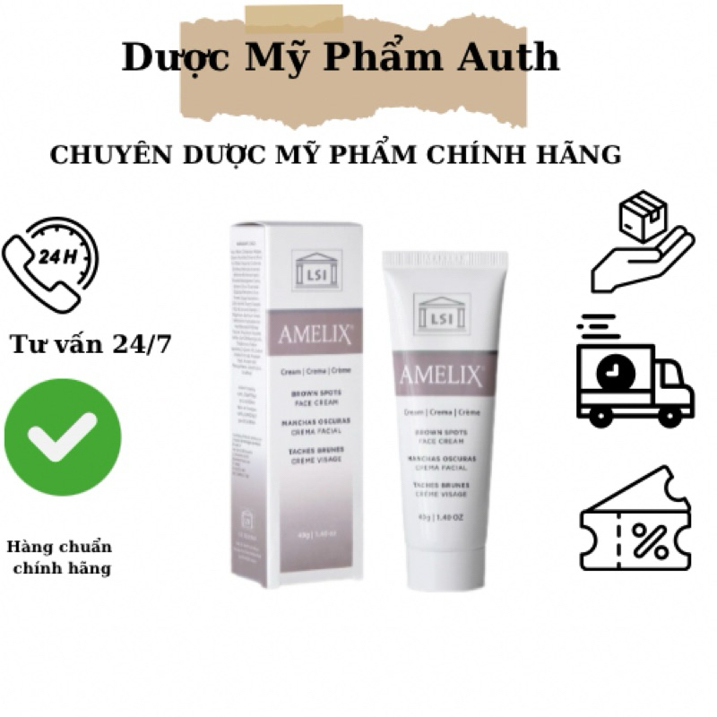 Kem dưỡng trắng mờ thâm nám LSI Amelix Face Cream 40g
