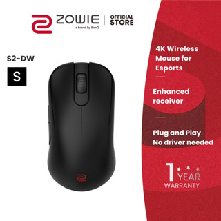 Chuột gaming không dây 4K dành cho eSports ZOWIE S2-DW ( S2DW) và FK2-DW ( FK2DW) Polling Rate 4K
