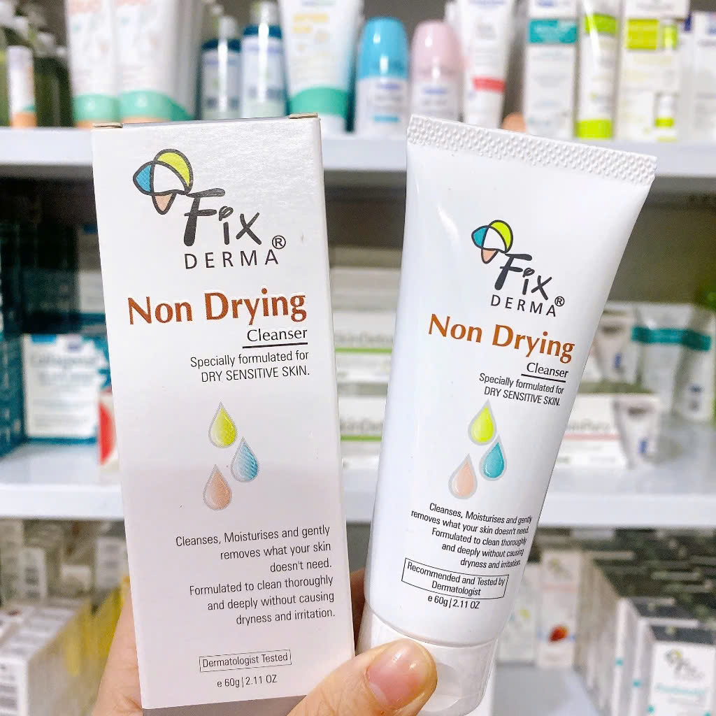 Sữa rửa mặt Fixderma Non Drying Cleanser mẫu mới (60g)