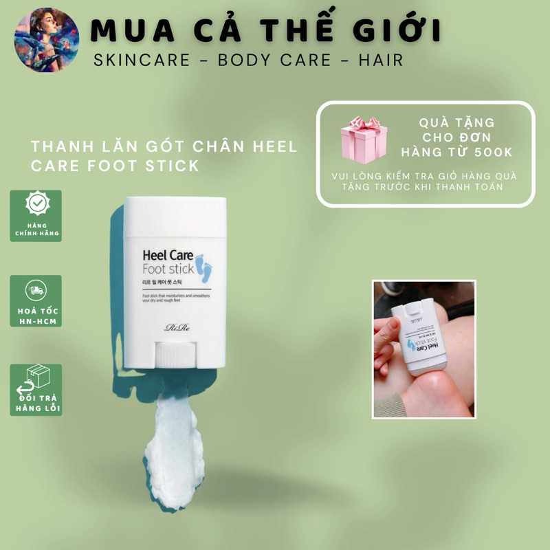Thanh lăn gót chân Heel Care Foot Stick