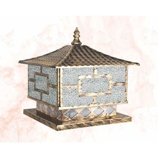 đèn trụ cổng D200 - KÈM BÓNG