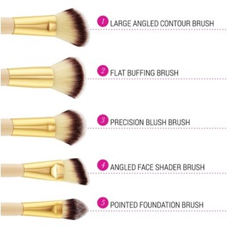 Bộ Cọ Trang Điểm Makeup  BH Cosmetics studded couture 12 piece brush set BHBO14