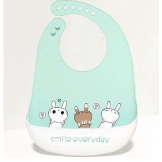 Yếm Silicon bé ăn dặm mẫu TG