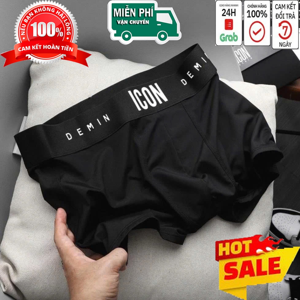 Quần lót nam🔥Giá Sốc🔥big size 35-99kg cao cấp, quần sịp  nam đùi chéo thun lạnh mềm mại kháng khuẩn