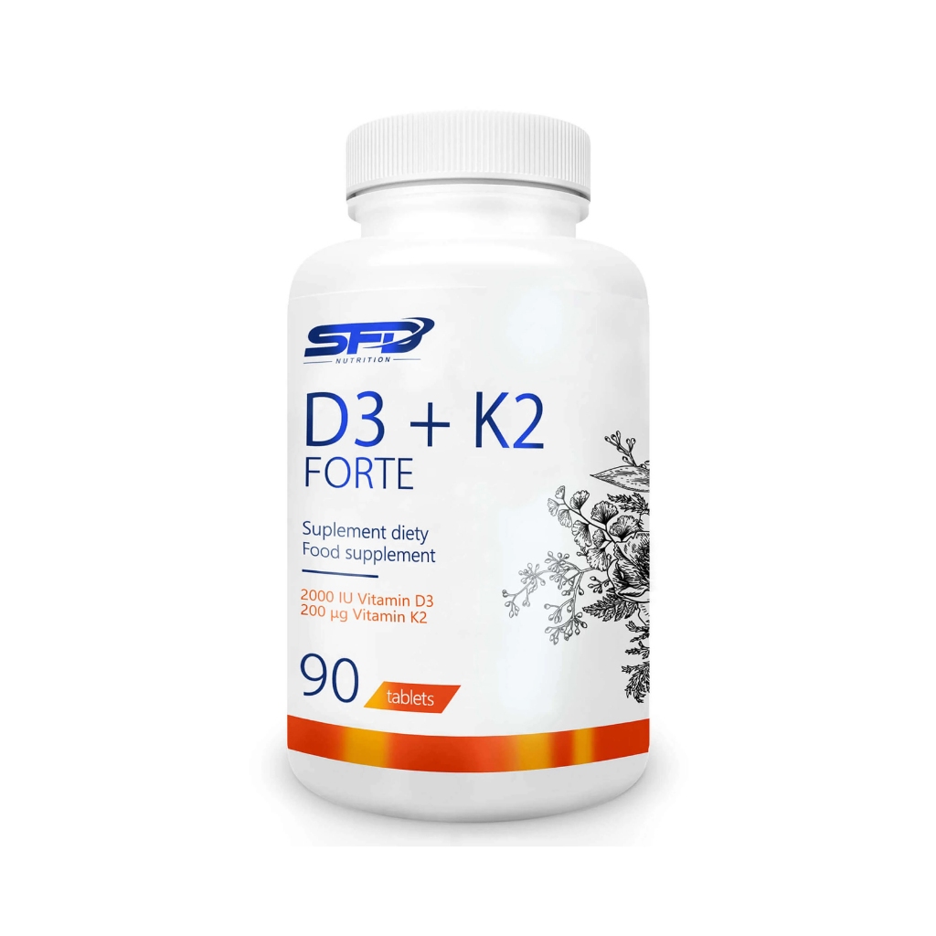 Vitamin D3 4000 + K2  (120 viên) SFD Nutrition Thực phẩm bổ sung