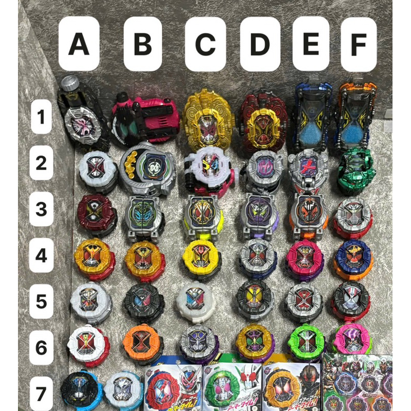 TỔNG HỢP ĐỒ CHƠI DX RIDEWATCH CHÍNH HÃNG 2nd, HIỆP SĨ MẶT NẠ, KAMEN RIDER ZIO