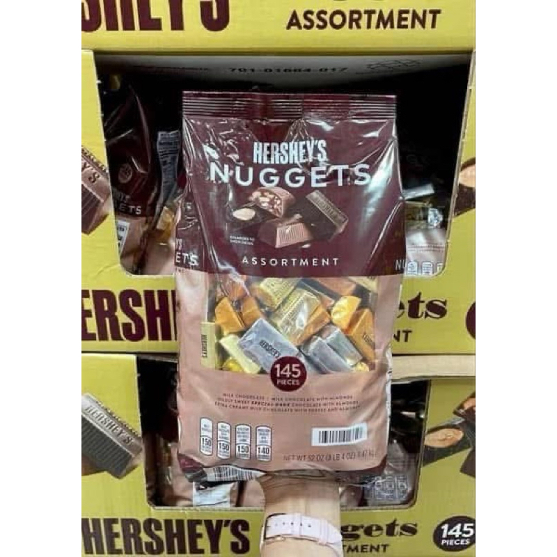 🍫🍫🍫Socola Hershey's  🇺🇸SOCOLA HERSHEY’S NUGGETS ASSORTMENT🇺🇸 145 viên