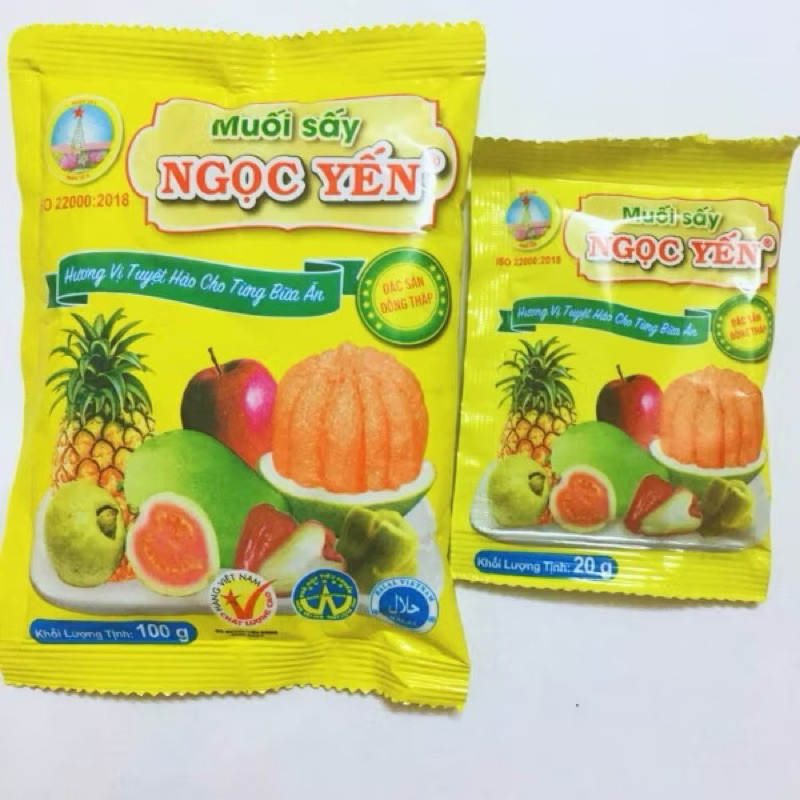 Muối Sấy Ngọc Yến Gói 100g [ Date Luôn Mới ]