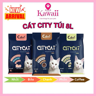 [TẢI 7 bao - 28kg] CÁT VỆ SINH CHO MÈO CITYCAT THẤM HÚT KHỬ MÙI TỐT