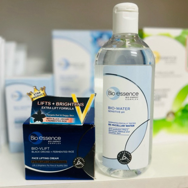 [ MUA 1 TẶNG 1] Kem Nâng Cơ Mặt Bio-Essence Bio-Vlift 45g tặng Nước Tẩy Trang Bio-Essence Water Mice