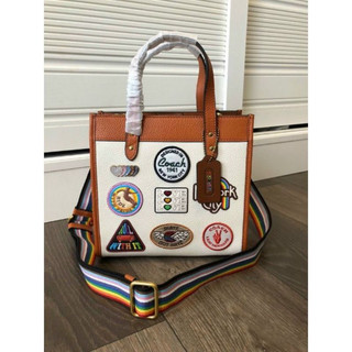 Coach Charter Field Tote 22 with Patches