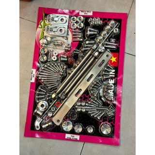  Full Bộ Ốc Salaya inox 304 xe Wave Nhỏ   Vĩ Hồng   