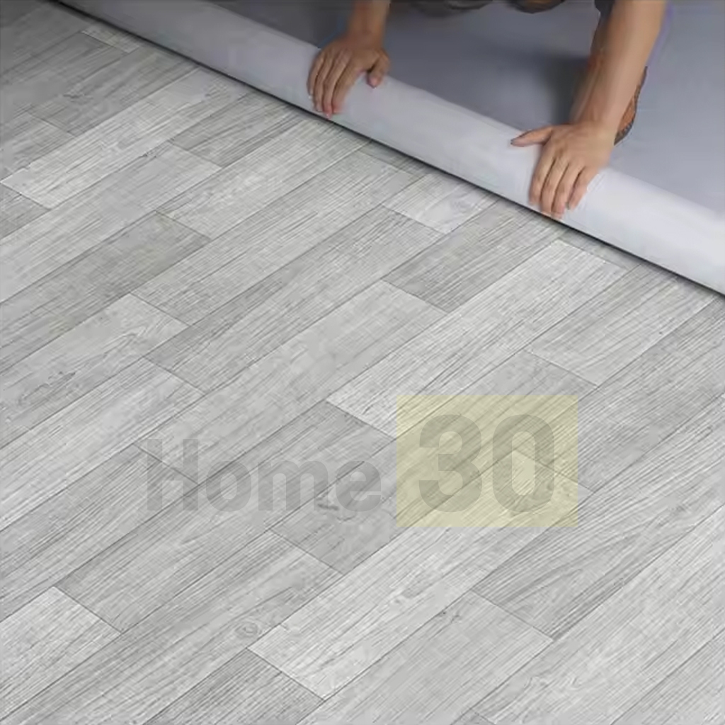 Simili lót sàn giả vân gỗ nhám, thảm nhựa trải sàn pvc sàn vinyl giá rẻ chống trơn trượt dày 0.5mm