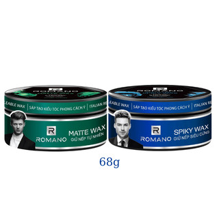 Sáp Wax Tạo Kiểu Tóc Romano 68g