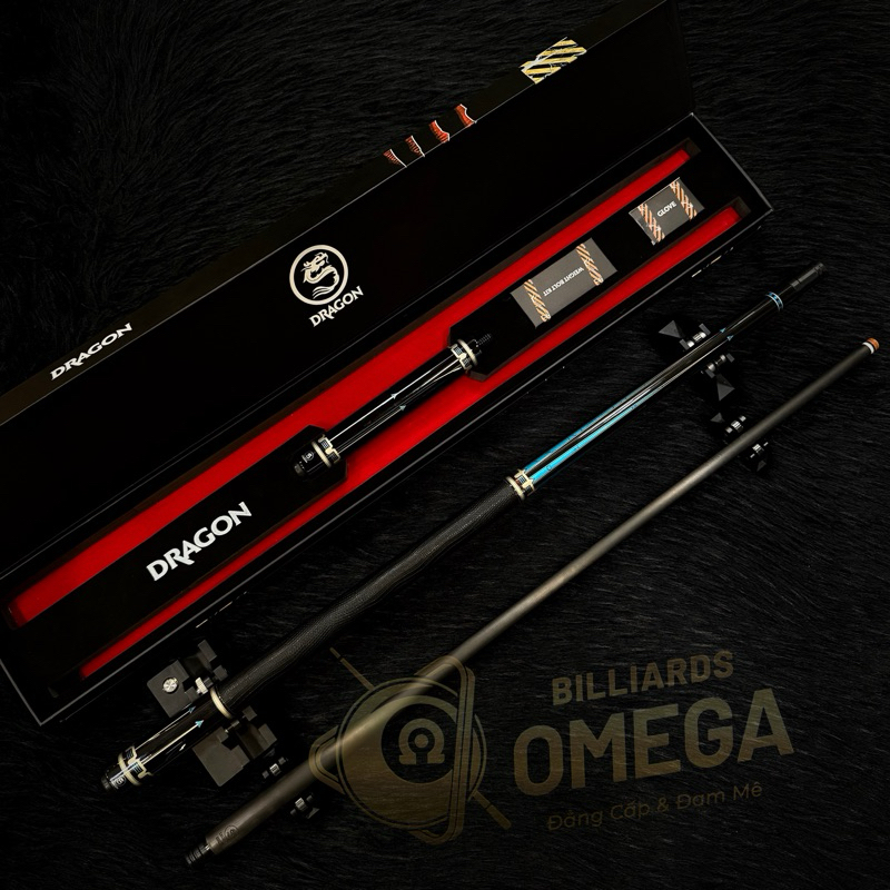 [Dragon] Cơ/Gậy Bida Lỗ Ngọn Carbon DRAGON LEGEND LD-BL2