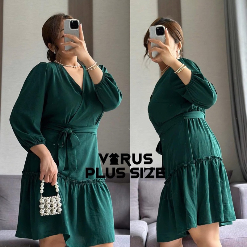 [virusplussize]Đầm Emma xuất xịn bigsize