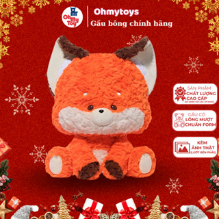 Gấu Bông Cáo Đầu To Jokki - Thú Nhồi Bông Hình Con Cáo Ngộ Nghĩnh Đáng Yêu, Quà Tặng Sinh Nhật Cho Người Yêu