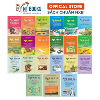 Sách - Bộ Ngữ Văn các lớp 6-7-8-9-10-11-12:  Đề Ôn Luyện Và Kiểm Tra - Phương Pháp Đọc Hiểu Và Viết - Ngữ Liệu - QL