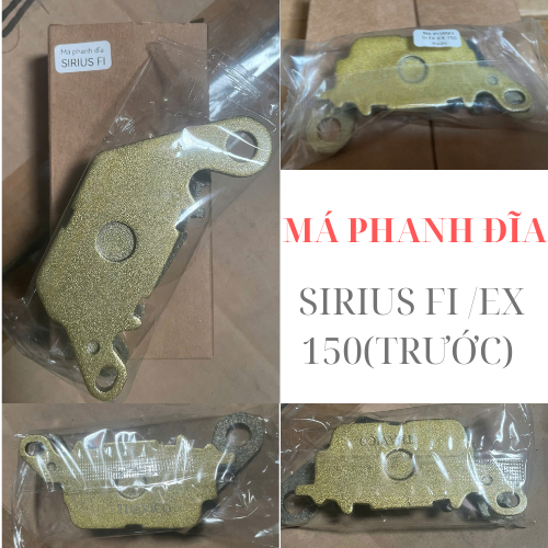 Má phanh đĩa SIRIUS FI/ EX150 (TRƯỚC),Hàng chất lượng cao