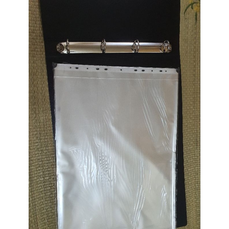 Sổ đựng tài liệu, tranh vẽ, album lưu tranh, sổ binder khổ A3 ngang bìa còng