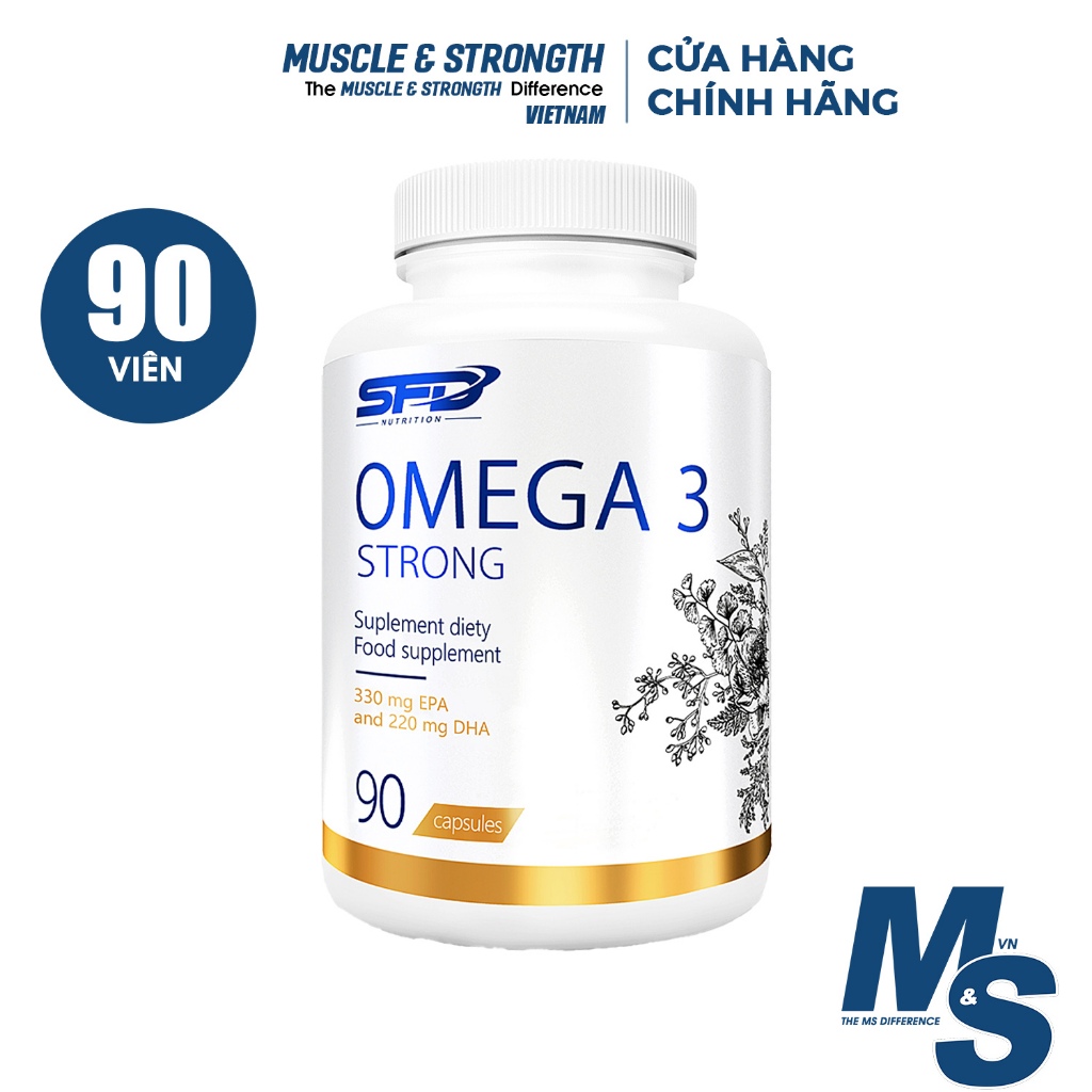 Omega 3 Strong (90 viên) SFD Nutrition - Thực phẩm bổ sung