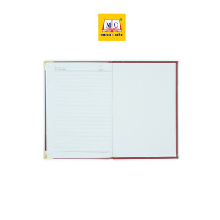Sổ Da Minh Châu CK6 nẹp góc đồng, cứng cáp, chắc chắn
