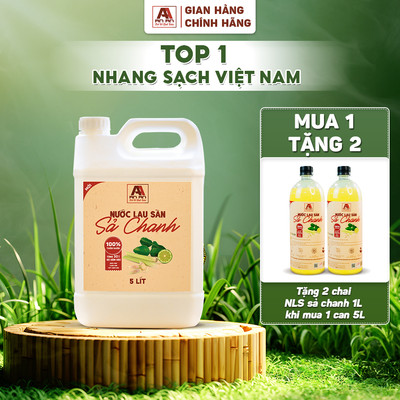 Nước lau sàn An An 5 lít - đuổi muỗi côn trùng hiệu quả, nước lau sàn thảo mộc chiết xuất 100% từ thiên nhiên.
