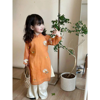 vải tơ thêu hoa