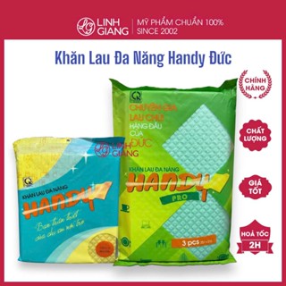 Khăn Lau Đa Năng Handy Pro khăn xốp nhập khẩu Đức thấm hút nhanh không bám bụi Linh Giang chính hãng