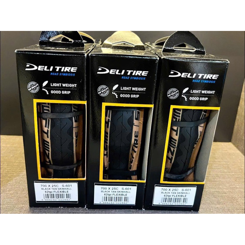 Vỏ / Lốp Xe Đạp ROAD  DELI-TIRE SWIFT TAN SKINWALI 700X23C (23-622) 700X 25C ( 25-622)