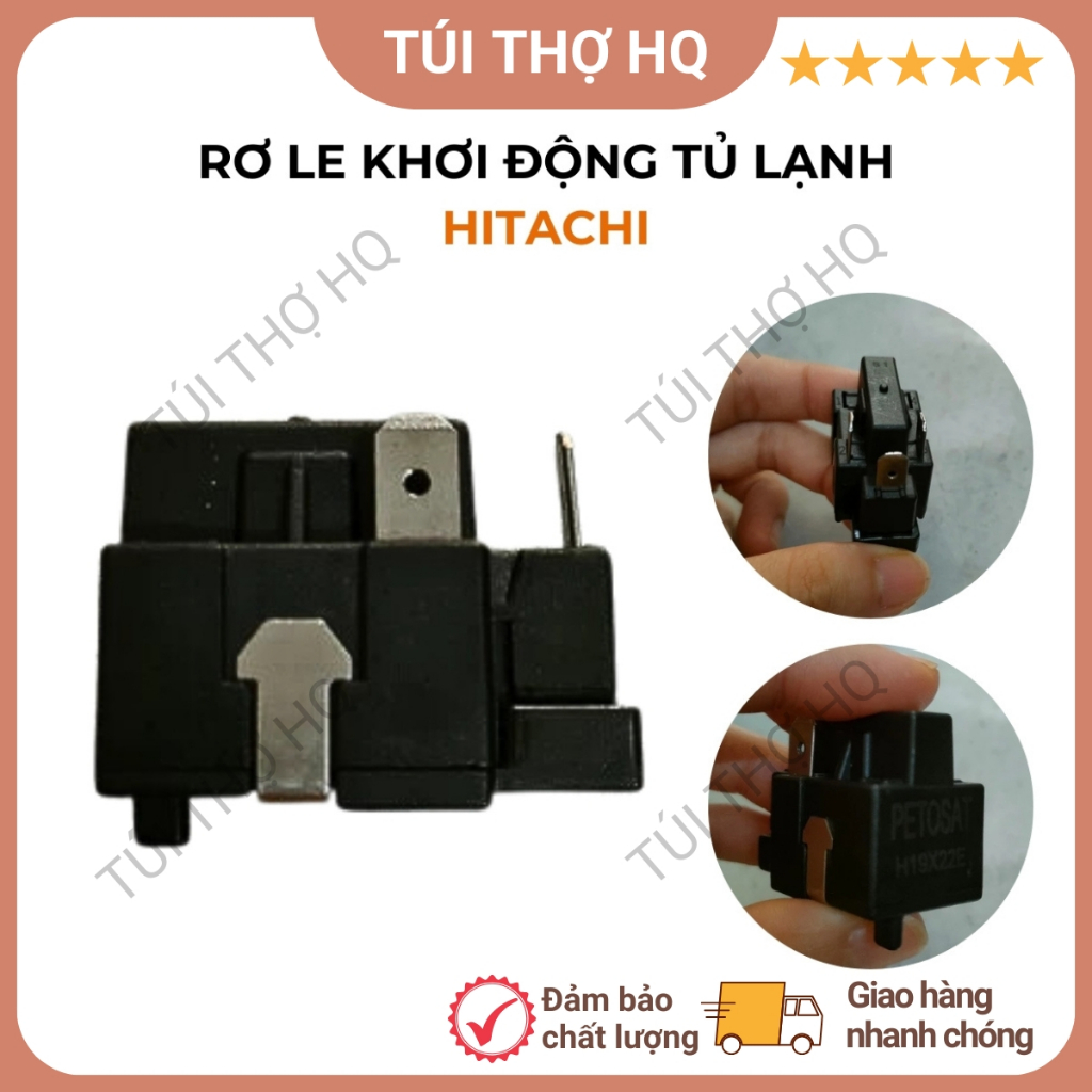 Rơ le khởi động tủ lạnh Hitachi Chính Hãng