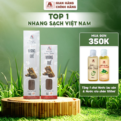 Nhang AN AN hương quế hộp 200 que dài 29 cm/38cm hương thơm tự nhiên, an toàn cho cả trẻ nhỏ.