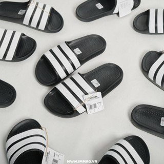 CHÍNH HÃNG | Dép Đúc Quai Ngang Chống Nước ADIDAS Flow Màu Đen IF4134 | IMMA.G