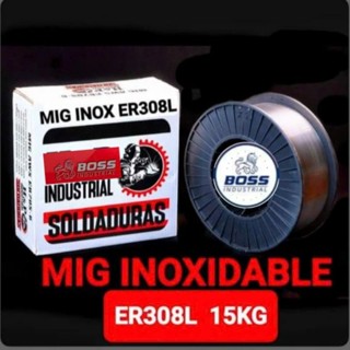 Dây Hàn Mig Inox dùng khí 304 - 308L - 201 Cuộn 15KG Size (0.8.-1.0-1.2-1.6)