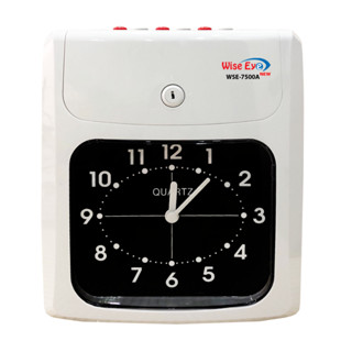  Máy Chấm Công Thẻ Giấy WISE EYE 7500A  7500D New Tặng kèm thẻ hoặc kệ mini 25 khe 
