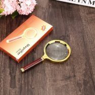 Kính Lúp 3D Phóng To MAGNIFIER 80mm Viền Vàng