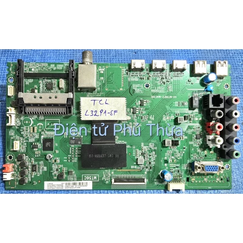 Bo khiển bo nguồn bo mạch Tv TCL L32P1-SF - L32P1 nguyên zin, hoạt động tốt