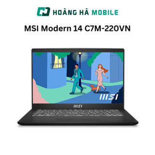 Laptop MSI Modern 14 C7M-220VN (R5-7530U/8GB/512GB/14" FHD/Windows 11) - Chính hãng
