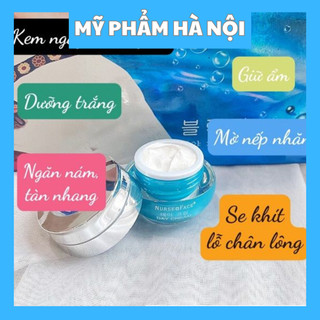 Bộ kem dưỡng trắng da NURSE FACE mờ thâm nám, cải thiện da không đều màu - Kem ngày, đêm [Không vỏ bộ]