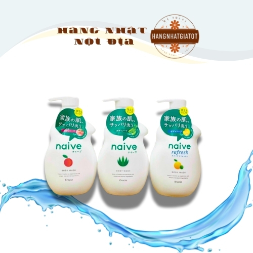 Sữa tắm Naive lô hội Nhật Bản
