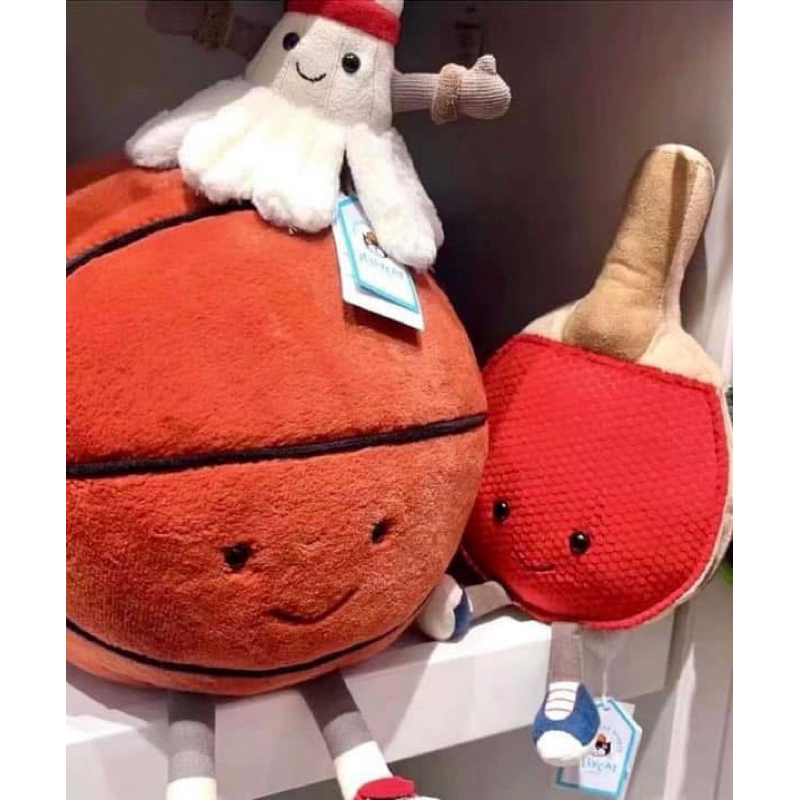 Bóng Rổ , bóng chày, vợt bóng bàn, ,cầu lông, bóng chày jellycat (giá ko kèm dustbag)