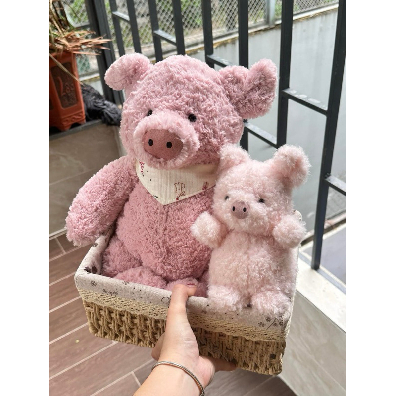 jellycat móc khoá Little Pig Bag Charm (giá k kèm dustbag)