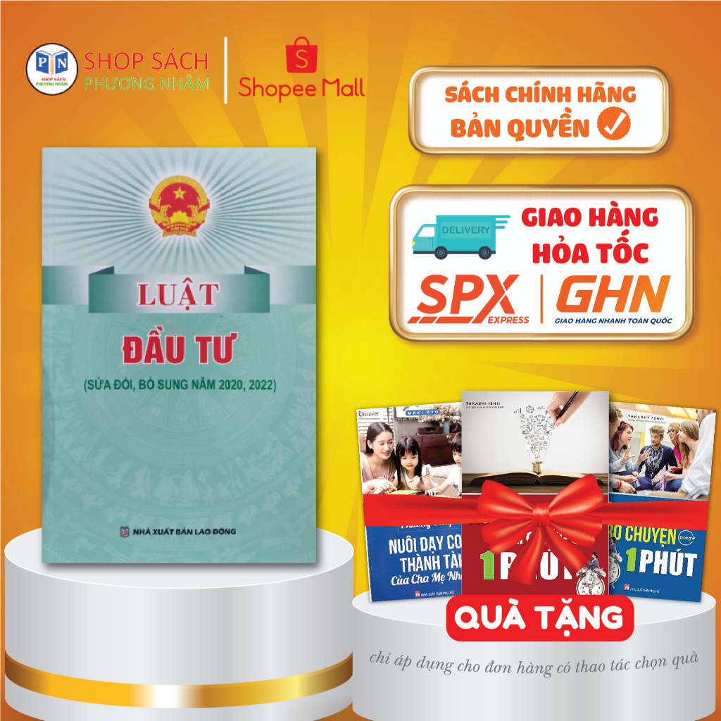 Sách - Luật Đầu Tư (Sửa đổi, bổ sung năm 2020, 2022)