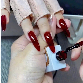 Sơn Gel Thạch Đỏ Rượu Vang CR Chai 15ml Chính Hãng Dirse Lên Màu Chuẩn