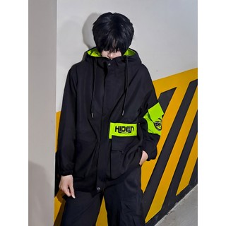 Áo Khoác Nam Nữ Unisex Form To Oversized Kaki Hình Thêu 01 Zero One