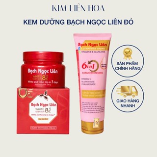 Kem dưỡng trắng body Bạch Ngọc Liên White Baby Skin 8Plus hỗ trợ đẹp da, đều màu để da sáng mịn 150g