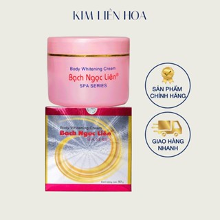 Kem dưỡng trắng body Bạch Ngọc Liên Spa Series chống lão hóa, hỗ trợ đều màu, giúp da sáng mịn 80g