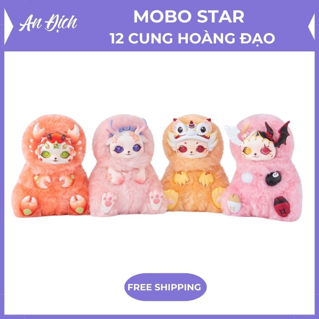 [CHÍNH HÃNG] MOBO STAR 12 Cung Hoàng Đạo, Hộp mù Blind Box MOBO STAR, Búp bê trang trí Cung hoàng đạ