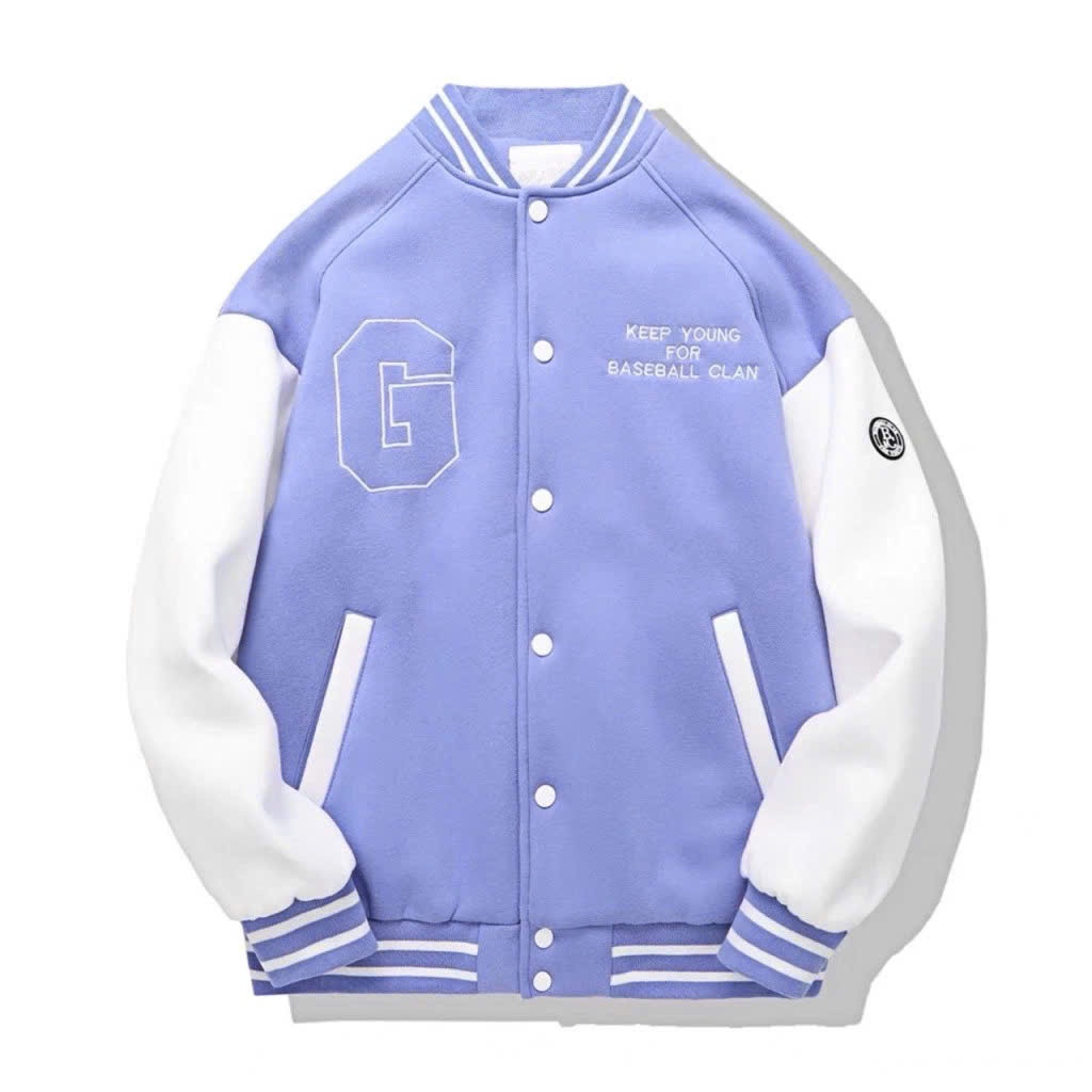 [CHÍNH HÃNG] ÁO KHOÁC BÓNG CHÀY MLB NY BASEBALL CLAN CHỮ G